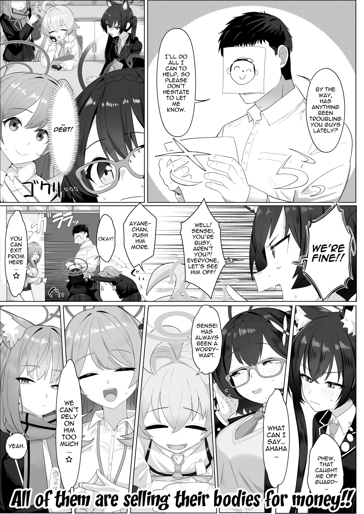 Hentai Manga Comic-Abydos Debt Committee-Read-2